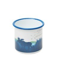 Nurgaz Campout Emaye Kupa Beyaz Doğa