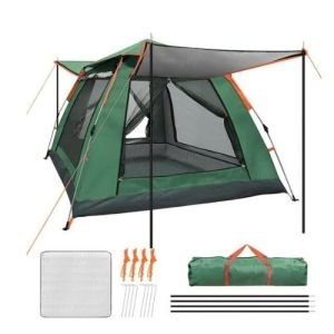 Fischer Tenteli 4 Kişilik Otomatik Kamp Çadırı 215*215*145 cm