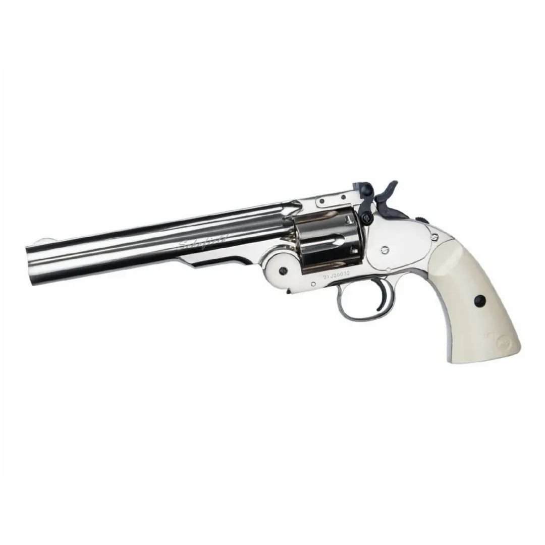 Asg Schofield 6 Silver & Ivory Grip Pellet Havalı Tabanca