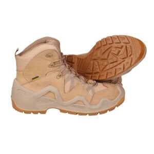 Warboots Nubuk Deri Waterproof Astar Çöl Rengi Bej Yarım Boy Bot