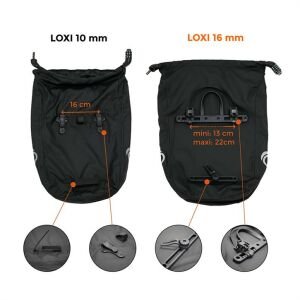 OVERADE Loxi 15L bisiklet bagaj çantası