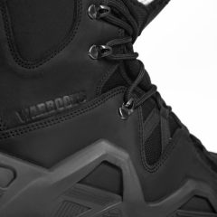 Warboots Siyah Nubuk Deri Waterproof Bot