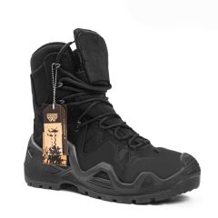 Warboots Siyah Nubuk Deri Waterproof Bot