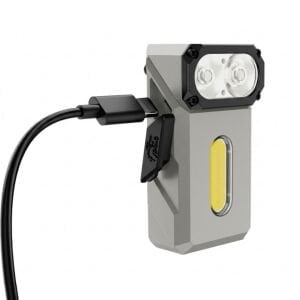 Klarus E8 Triple-Light 1000 Lümen El Feneri (Gri)