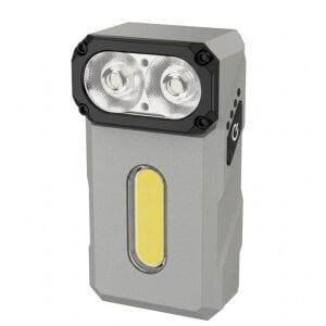 Klarus E8 Triple-Light 1000 Lümen El Feneri (Gri)