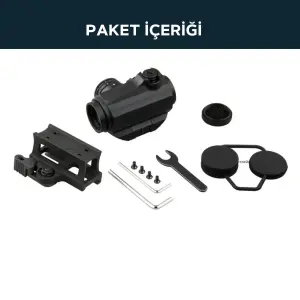 Vector Optics Maverick GEN3 1x22 Kauçuk Kaplı Red Dot Nişangah SCRD-38