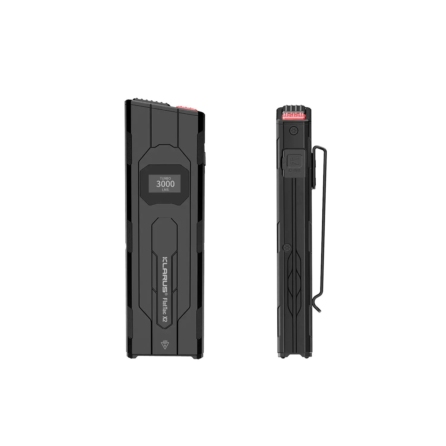 Klarus FlatTac X2 3000 Lümen El Feneri