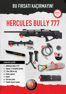 Hatsan Hercules Bully 777 QE PCP Kampanyalı Set