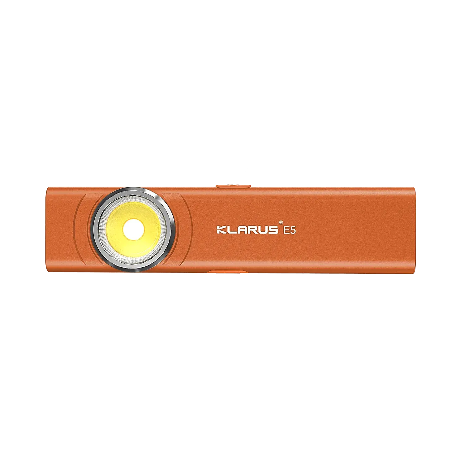 Klarus E5 Plus Ultra Slim Triple-Lights 650 Lümen El Feneri (Turuncu)