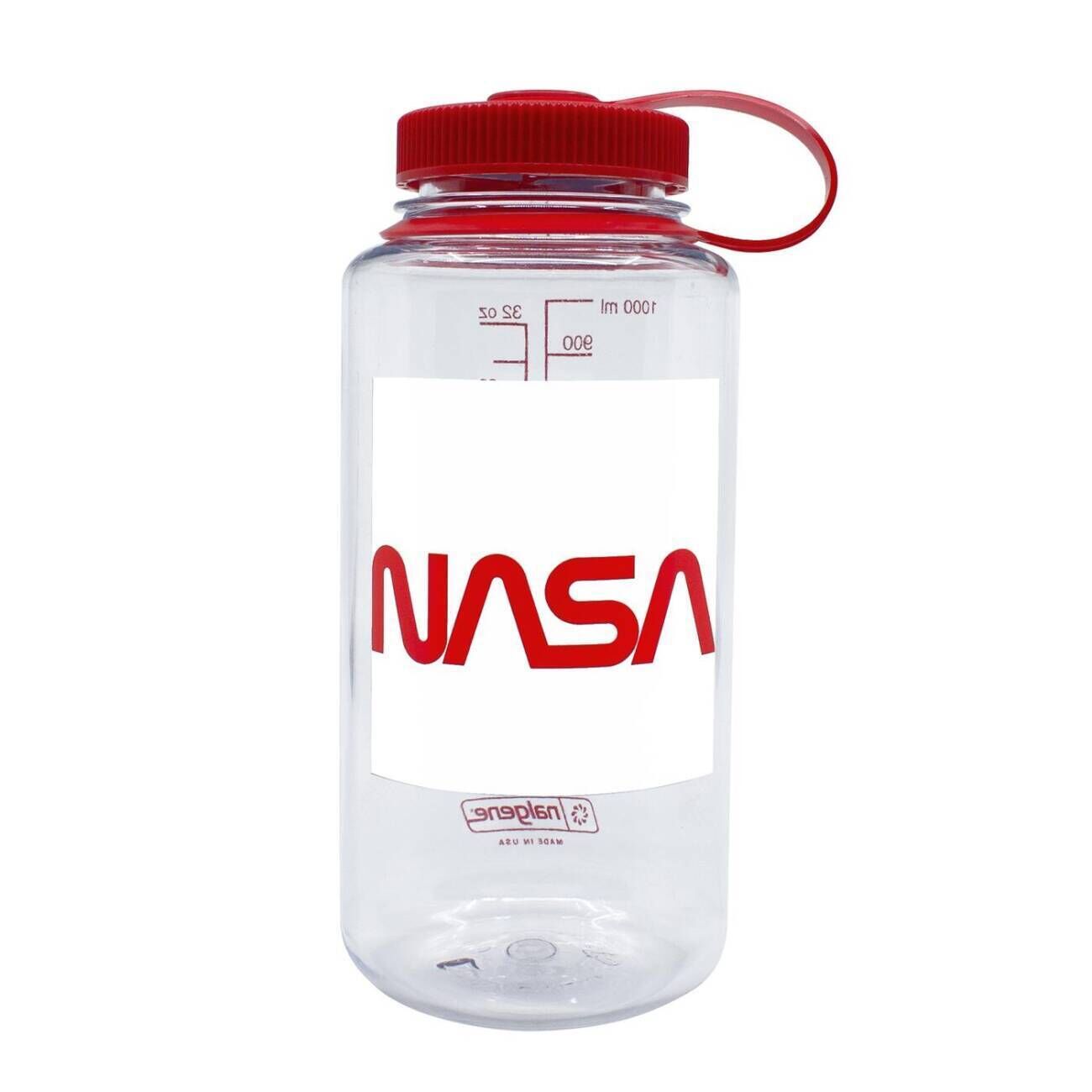 Nalgene 32oz WM Clear / Red Cap Nasa Limited Edition Tritan Suluk 682020