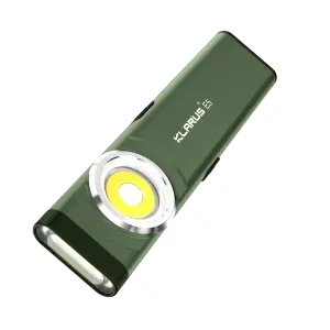 Klarus E5 Plus Ultra Slim Triple-Lights 650 Lümen El Feneri (Yeşil)