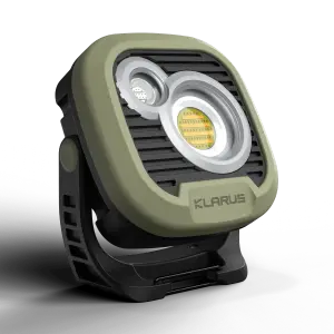 Klarus WL3 1500 Lümen Kamp Lambası (Yeşil)