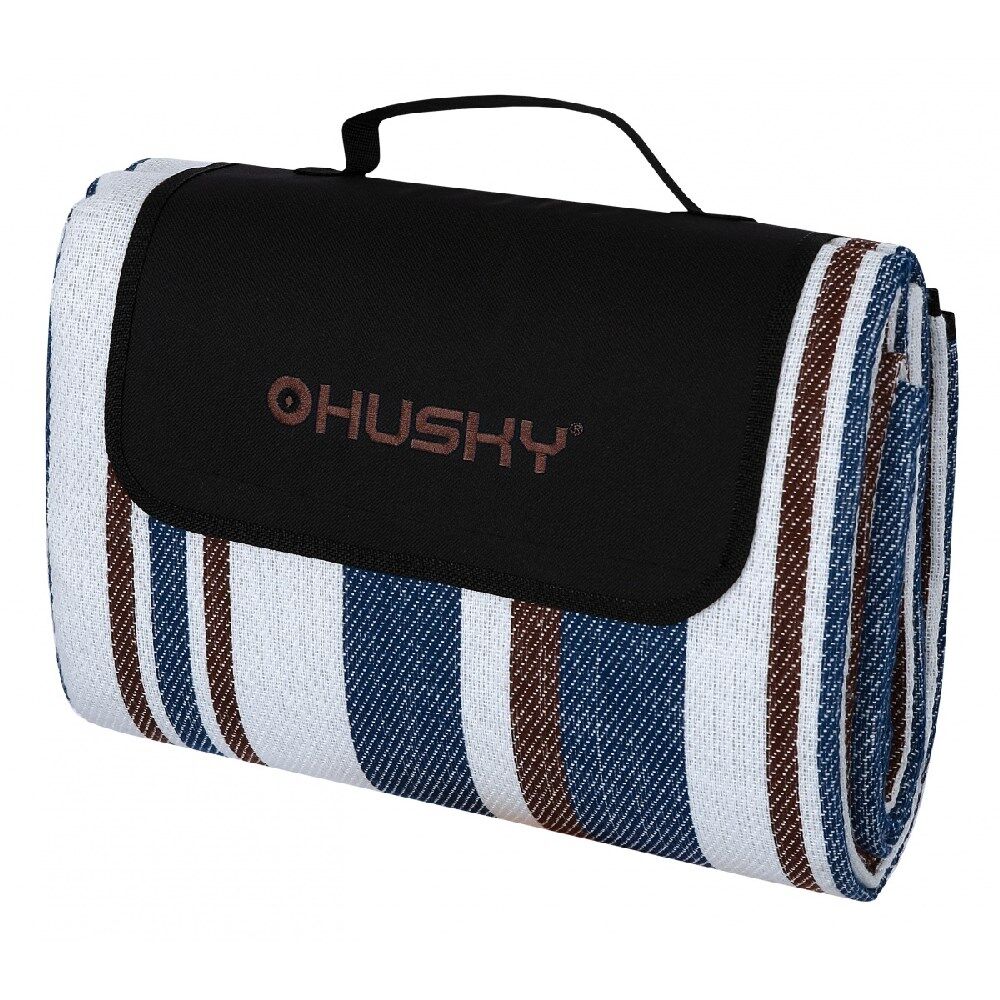 HUSKY Covery 150 Piknik/Kamp Örtüsü (Mavi / Kahve)