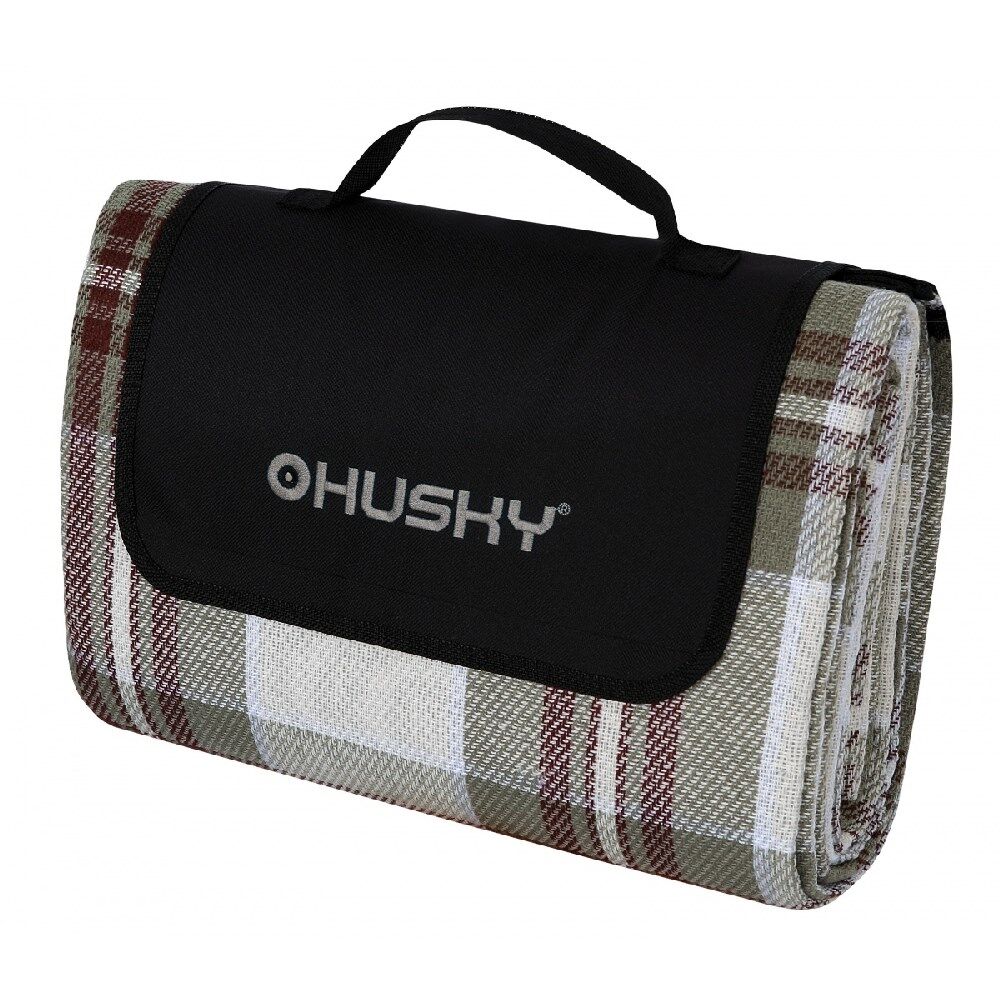 HUSKY Covery 200 Piknik/Kamp Örtüsü (Bordo / Gri)