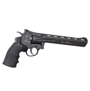 Asg Dan Wesson 8'' Gri + Green Gas + 1 Kg BB + Taşıma Çantası + Hedef Kağıdı + Atış Gözlüğü