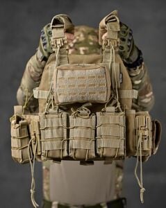 Single Sword Pratik Hücum Yeleği - Bej