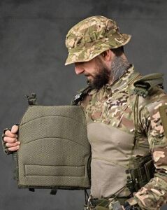 Single Sword Pratik Hücum Yeleği - Haki