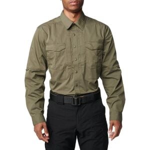 5.11 STRYKE SHIRT KOYU YESIL GOMLEK