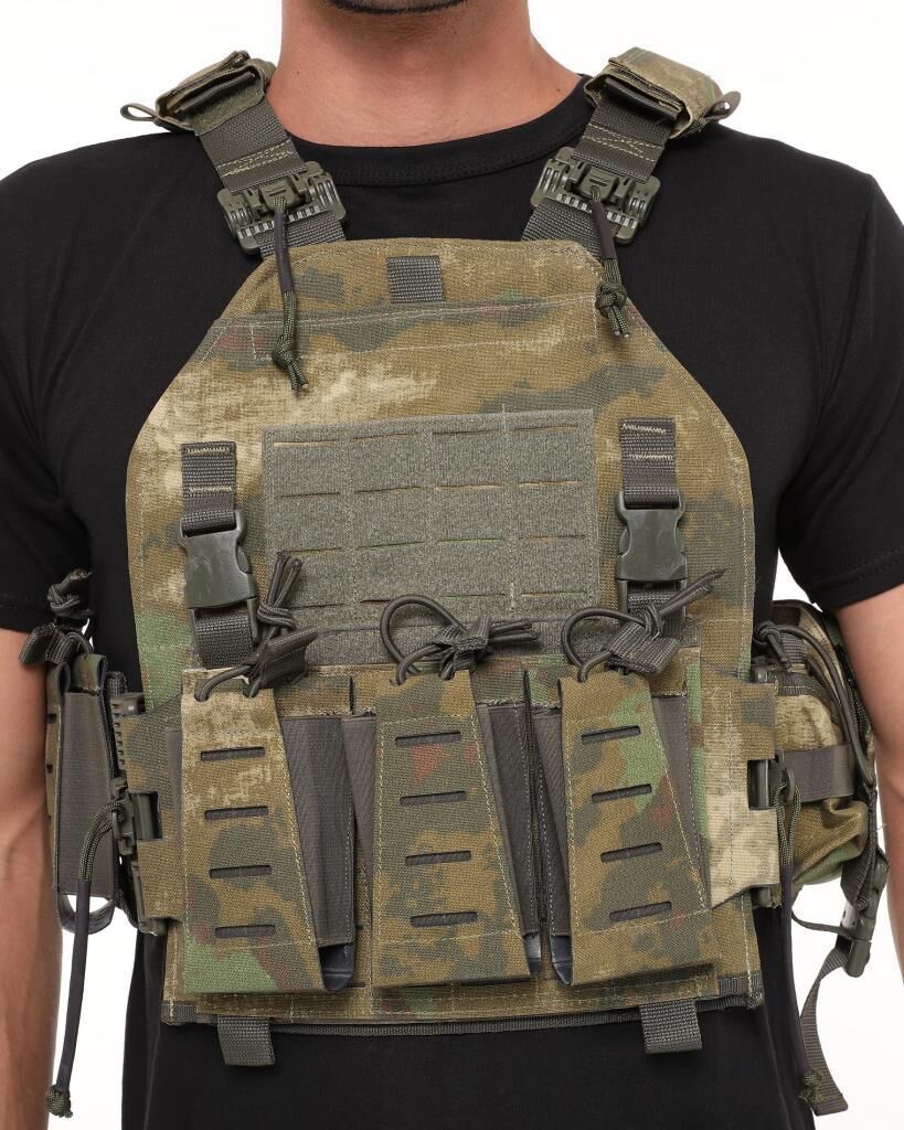 Single Sword Pratik Hücum Yeleği - Kamuflaj