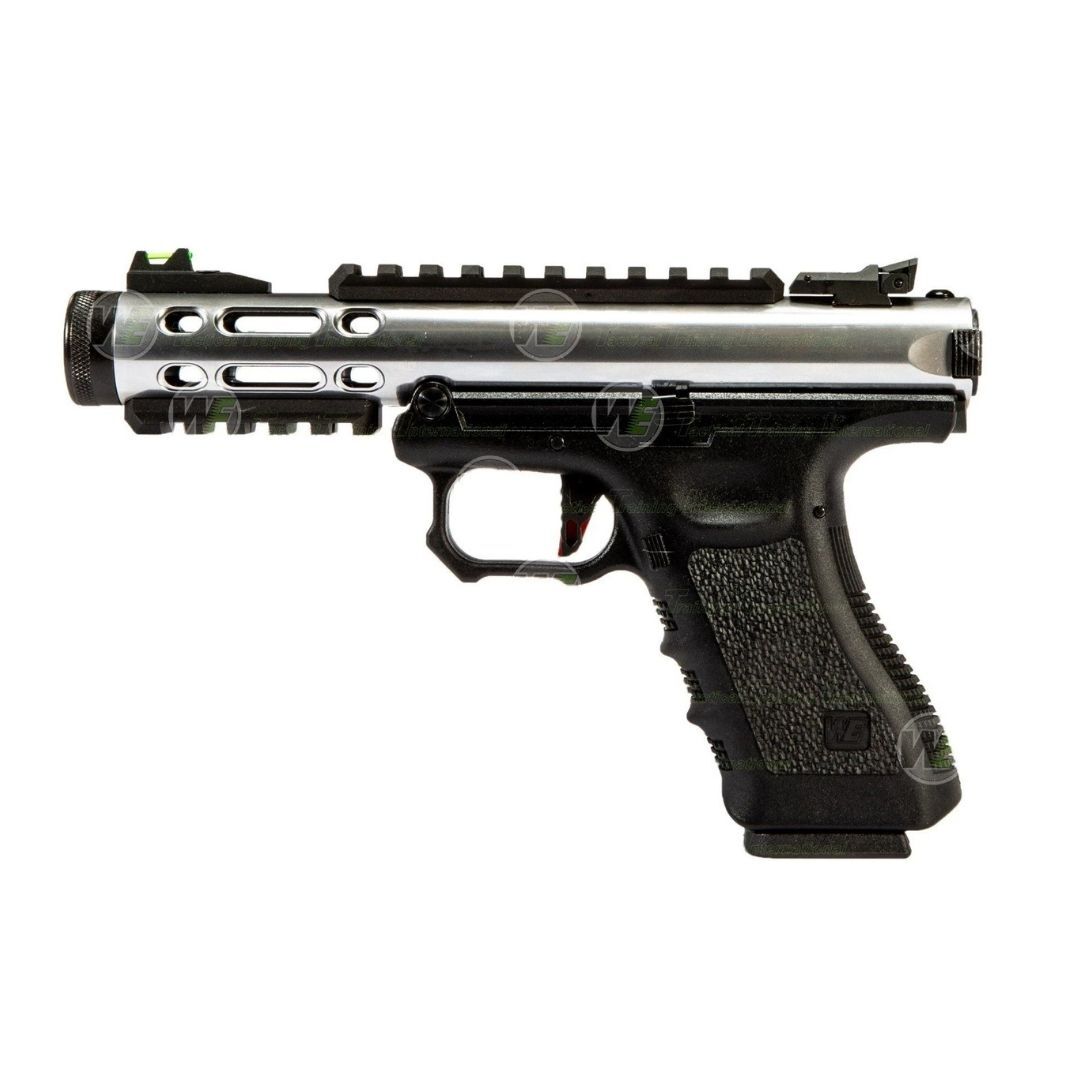 We Galaxy Glock/Ruger Hybrid Airsoft Tabanca - Silver