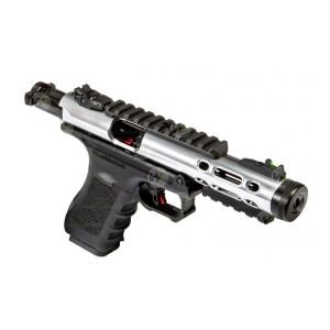 We Galaxy Glock/Ruger Hybrid Airsoft Tabanca - Silver