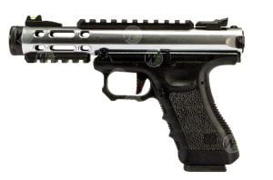 We Galaxy Glock/Ruger Hybrid Airsoft Tabanca - Silver