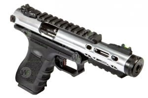 We Galaxy Glock/Ruger Hybrid Airsoft Tabanca - Silver