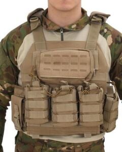 Single Sword Kasırga Tactical Balistik Plaka Takılabilen Açık Cepli Hücum Yeleği - Bej