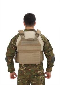 Single Sword Kasırga Tactical Balistik Plaka Takılabilen Açık Cepli Hücum Yeleği - Bej