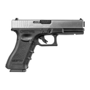 We Glock 17 Gen3 Silver + Green Gas + 0.20gr BB + Taşıma Çantası + Atış Gözlüğü