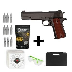 DAN WESSON A2 + Co2 Gas + 0.20gr BB + Taşıma Çantası + Atış Gözlüğü