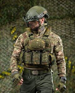 Single Sword Kasırga Tactical Balistik Plaka Takılabilen Açık Cepli Hücum Yeleği - Multicam