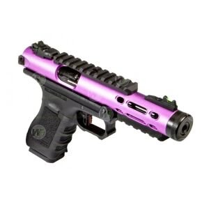 WE GALAXY PL Mor  + Green Gas + 0.20gr BB + Taşıma Çantası + Atış Gözlüğü
