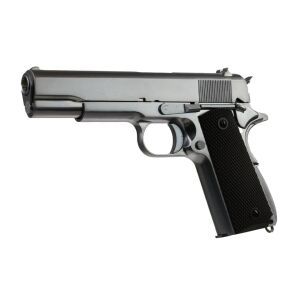We Colt 1911 Gen2 Gümüş + Green Gas + 0.20gr BB + Taşıma Çantası + Atış Gözlüğü