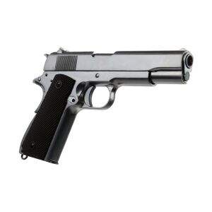 We Colt 1911 Gen2 Gümüş + Green Gas + 0.20gr BB + Taşıma Çantası + Atış Gözlüğü