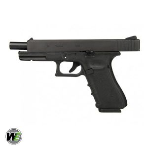 WE GLOCK34 G34 GEN4 SIYAH GBB AIRSOFT TABANCA