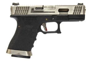 We Glock G19 T7 Airsoft Tabanca SV Kızak / SV Namlu / BK Gövde