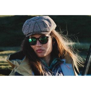 WILEY X Bravo Captivate Polarized Güneş Gözlüğü (Yeşil Aynalı)