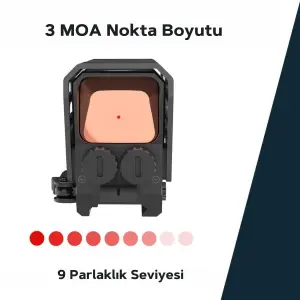 Vector Optics Frenzy Plus 1x31x26 Tüfek Reddot Nişangah