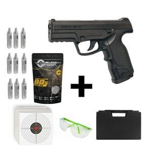 Asg Steyr M9A1 + Co2 Gas + 0.20gr BB + Taşıma Çantası + Atış Gözlüğü