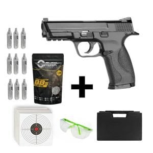 KWC Smith & Wesson KC48 + Co2 Gas + 0.20gr BB + Taşıma Çantası + Atış Gözlüğü