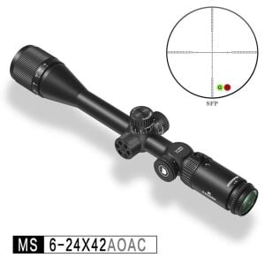 Discovery Optics MS 6-24X42AOAC SFP 25.4mm Tüfek Dürbünü