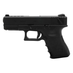 We Glock 23 Gen3 Siyah + Green Gas + 0.20gr BB + Taşıma Çantası + Atış Gözlüğü