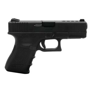 We Glock 23 Gen3 Siyah + Green Gas + 0.20gr BB + Taşıma Çantası + Atış Gözlüğü