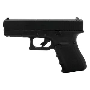 We Glock 19 Gen4 Siyah + Green Gas + 0.20gr BB + Taşıma Çantası + Atış Gözlüğü