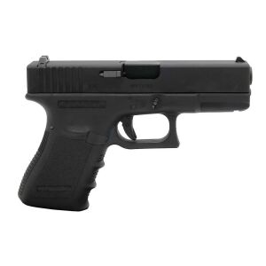We Glock 19 Gen3 Siyah + Green Gas + 0.20gr BB + Taşıma Çantası + Atış Gözlüğü