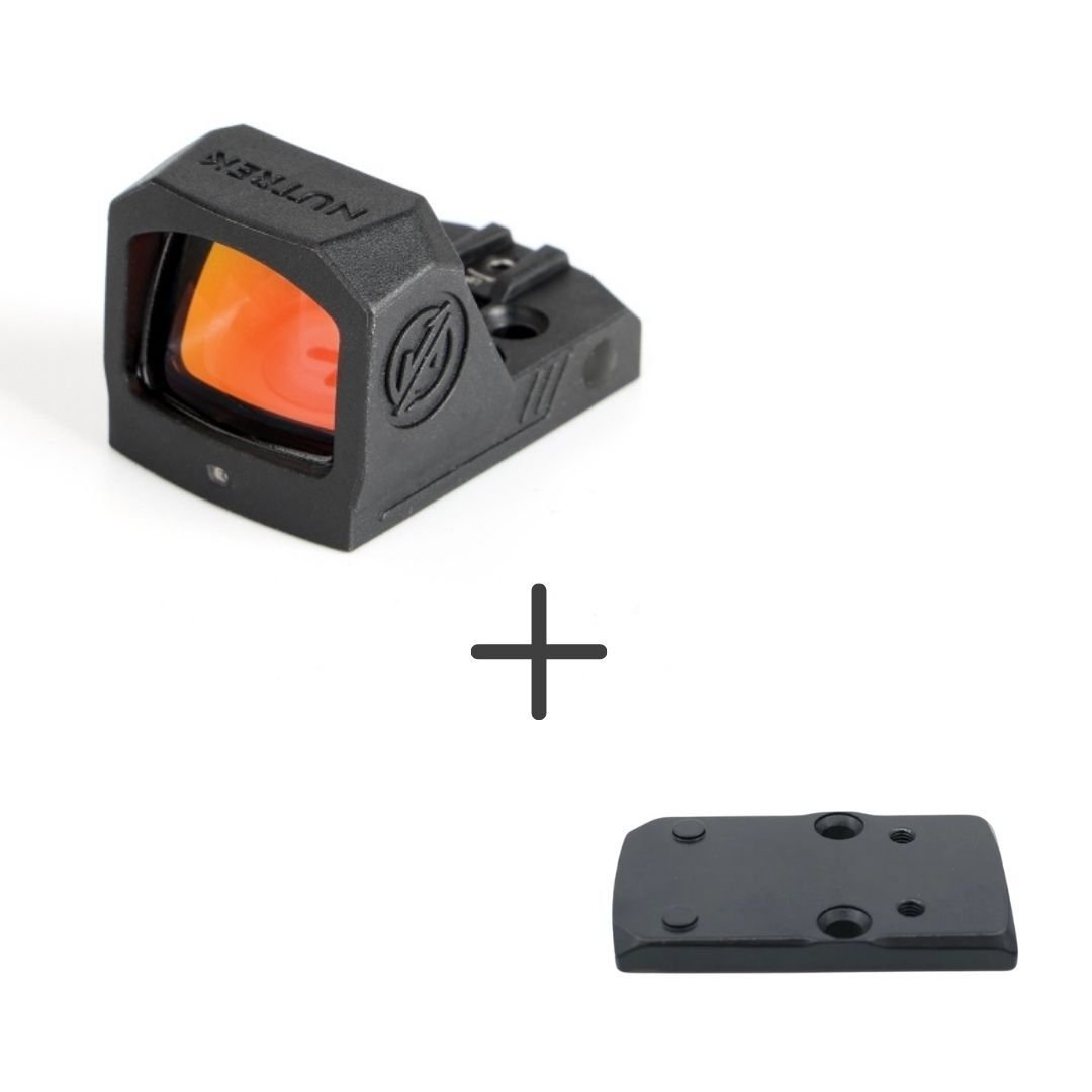 Nutrek Zikka SE 1x22x17 3 MOA Red Dot + Rmsc Plate