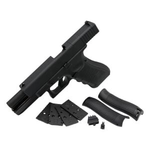 We Glock 17 Gen3 Mos Siyah + Green Gas + 0.20gr BB + Taşıma Çantası + Atış Gözlüğü