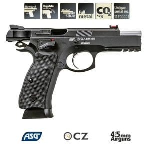 Asg Cz SP-01 Shadow Full Metal Blowback Havalı Tabanca - 18396