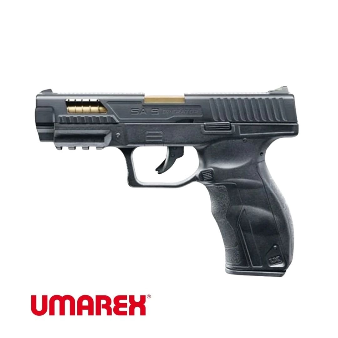 UMAREX UX SA9 Operator Edition 4,5mm Havalı Tabanca Siyah